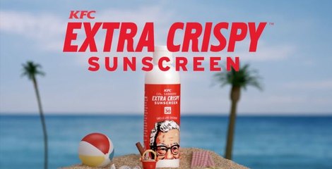 KFC invente une crème solaire qui sent le poulet (vidéo)