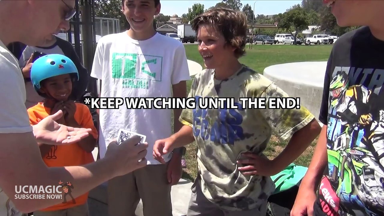 INSANE Skateboard Trick! Magic, Prank & Illusion!