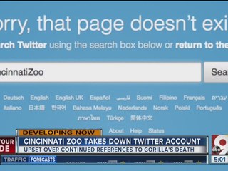 Cincinnati Zoo takes down Twitter account