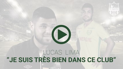 Lucas Lima : "Je suis très bien dans ce club"
