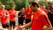 Olympic champion Oleg Verniaiev visited Shakhtar's training session