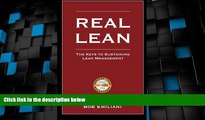 Big Deals  Real Lean: The Keys to Sustaining Lean Management (Volume Three)  Best Seller Books