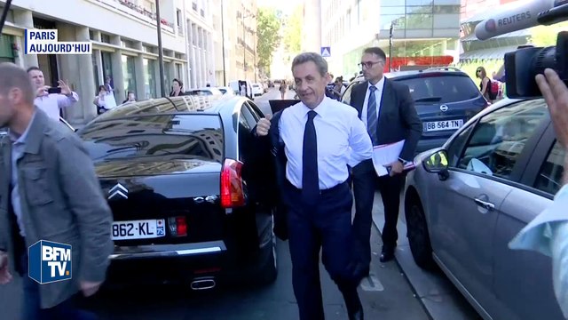 La lutte contre le terrorisme, thème de campagne de Nicolas Sarkozy