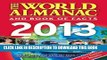 New Book The World Almanac and Book of Facts 2013 (World Almanac   Book of Facts)