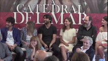 Los actores protagonistas de la serie 'La Catedral del Mar' se presentan uno a uno y sus personajes