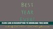 Collection Book Best Year Ever: end of 2015 / 2016 planner (L. Bragonier Designs)