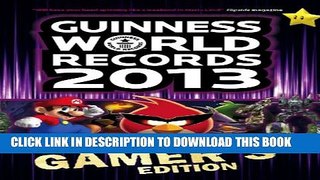 New Book Guinness World Records 2013 Gamer s Edition