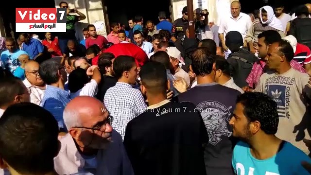 تشييع جنازة شهيد سيناء من مسجد الرفاعى بالعريش