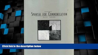 Big Deals  Spanish For Communication  Free Full Read Best Seller