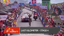 Last kilometer / Ultimo kilómetro - Etapa 4 - La Vuelta a España 2016