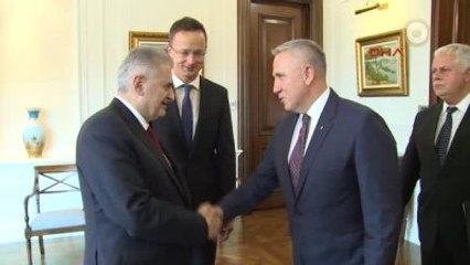 Başbakan Yıldırım, Macaristan Dışişleri Bakanı Szijjarto'yu Kabul Etti