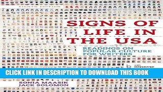 New Book Signs of Life in the USA: Readings on Popular Culture for Writers