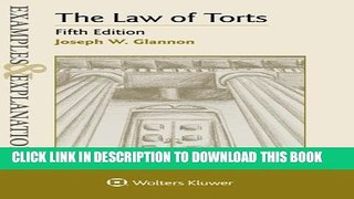 Collection Book Examples   Explanations: The Law of Torts