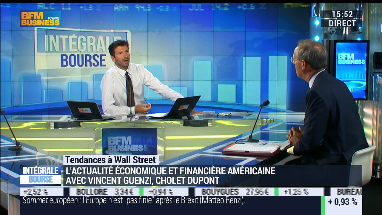 Les tendances à Wall Street: "Le Dow Jones et le S&P 500 se sont affranchis de leur plus haut cet été", Vincent Guenzi - 23/08