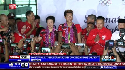Disambut Meriah, Owi dan Butet Terharu