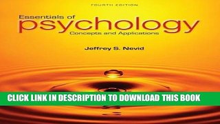 Collection Book Essentials of Psychology: Concepts and Applications