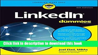 [PDF] LinkedIn For Dummies Full Colection