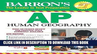 New Book Barron s AP Human Geography, 6th Edition