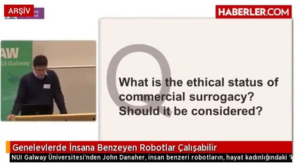 Genelevlerde İnsana Benzeyen Robotlar Çalışabilir
