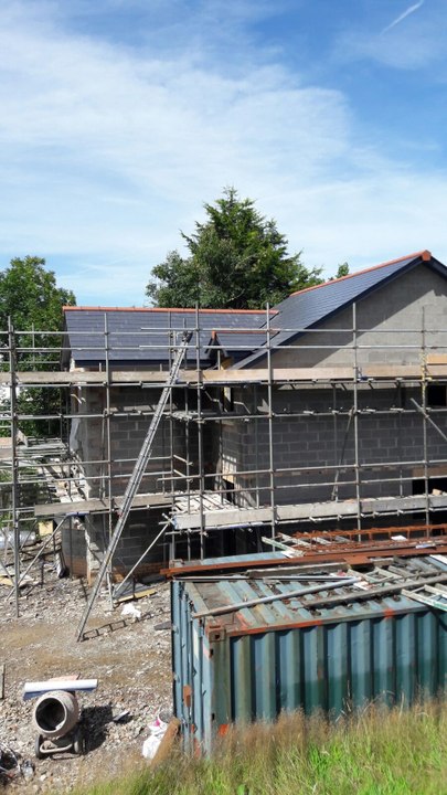 NEW SLATE ROOF SUPPLIED AND INSTALLED IN THE CAERPHILLY BOROUGH - LOCAL ROOFING SERVICES IN CAERPHILLY