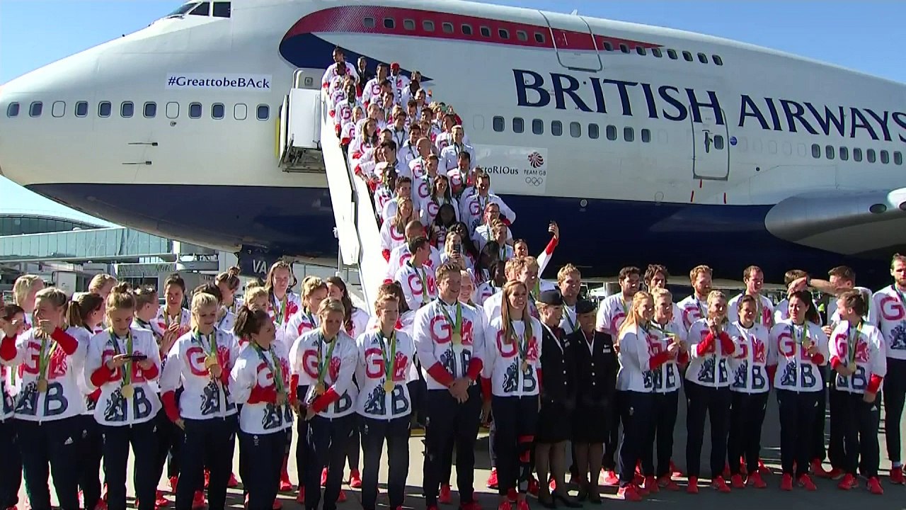 Team GB: Olympic heroes honoured on homecoming