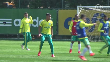 Sem moleza! Gabriel Jesus treina firme em retorno ao Palmeiras