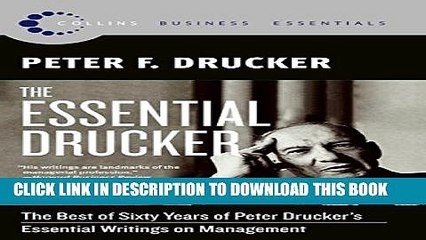 Collection Book The Essential Drucker: The Best of Sixty Years of Peter Drucker s Essential