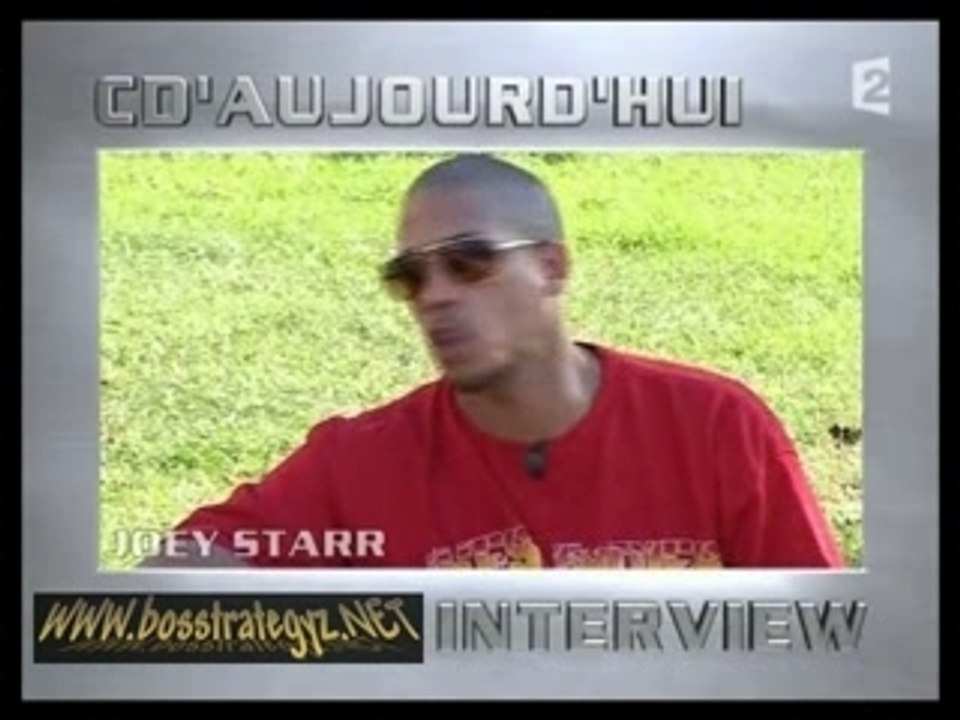 Joeystarr dans CD'Aujourd'hui