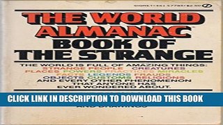 Collection Book The World Almanac Book of the Strange