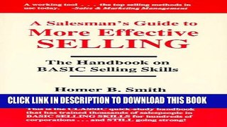 Collection Book Salesman s Guide to More Effective Selling: The Handbook of Selling Skills