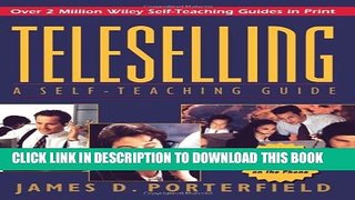 Collection Book Teleselling: A Self-Teaching Guide (Wiley Self-Teaching Guides)