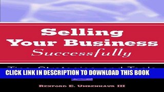 New Book Selling Your Business Successfully: Tips, Strategies, and Tools