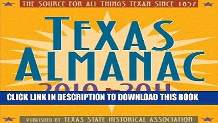 New Book Texas Almanac 2010-2011: 65th edition
