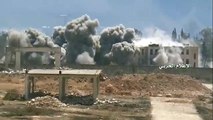 Яростные бои САА с террористами в Южном Алеппо #2