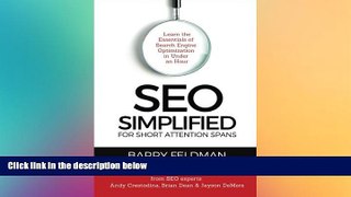 FREE PDF  SEO Simplified for Short Attention Spans: Learn the Essentials of  Search Engine