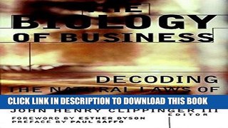 Collection Book The Biology of Business: Decoding the Natural Laws of Enterprise