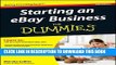 Collection Book Starting an eBay Business For Dummies