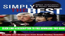 Collection Book Simply the Best: Insights and Strategies from Great Hockey Coaches