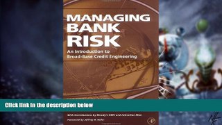 READ FREE FULL  Managing Bank Risk: An Introduction to Broad-Base Credit Engineering  READ Ebook