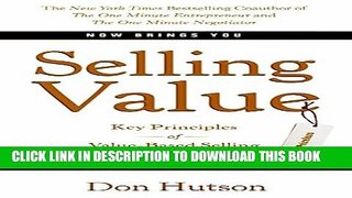New Book Selling Value: Key Principles of Value-Based Selling