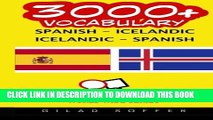 [PDF] 3000  Spanish - Icelandic Icelandic - Spanish Vocabulary Popular Online