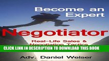 Collection Book Become an Expert Negotiator: Real Life Sales   Negotiation Tactics (Professional
