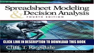 Collection Book Spreadsheet Modeling and Decision Analysis