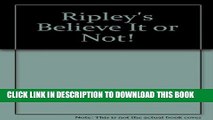 New Book Ripley s Believe It or Not!