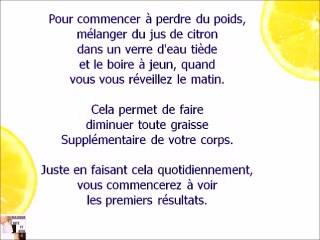 Maigrir avec du citron: le citron fait-il maigrir?