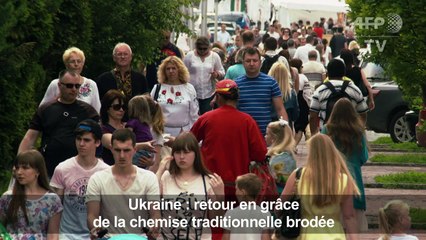 La chemise brodée ukrainienne à la conquête de la mode