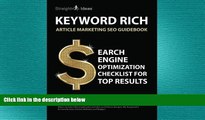 READ book  KEYWORD RICH: Article Marketing SEO Guidebook: Search Engine Optimization Checklist