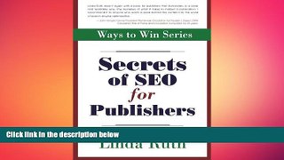 READ book  Secrets of SEO for Publishers  FREE BOOOK ONLINE