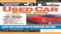 Collection Book Consumer Reports Used Car Buying Guide