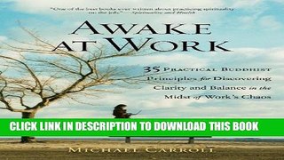 New Book Awake at Work: 35 Practical Buddhist Principles for Discovering Clarity and Balance in